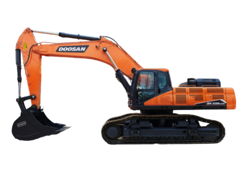 Doosan DX450LC-7M Excavators with 301-400 HP Range & Has Excavators Type
